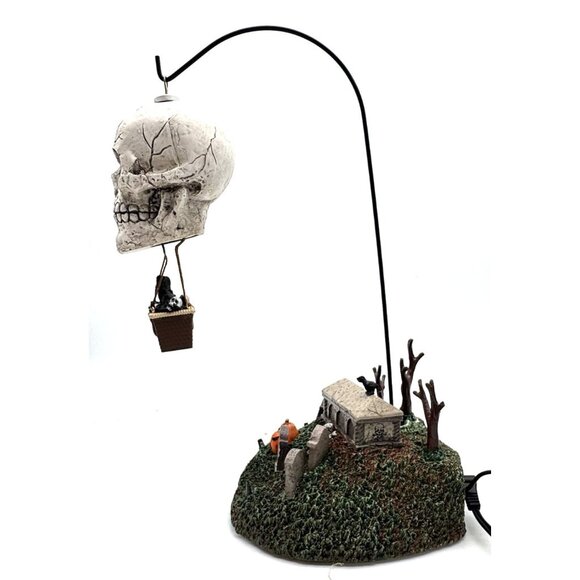 Lemax Spooky Town Grim Reaper's Landing Halloween Village Lights Tested & Works - Picture 6 of 11